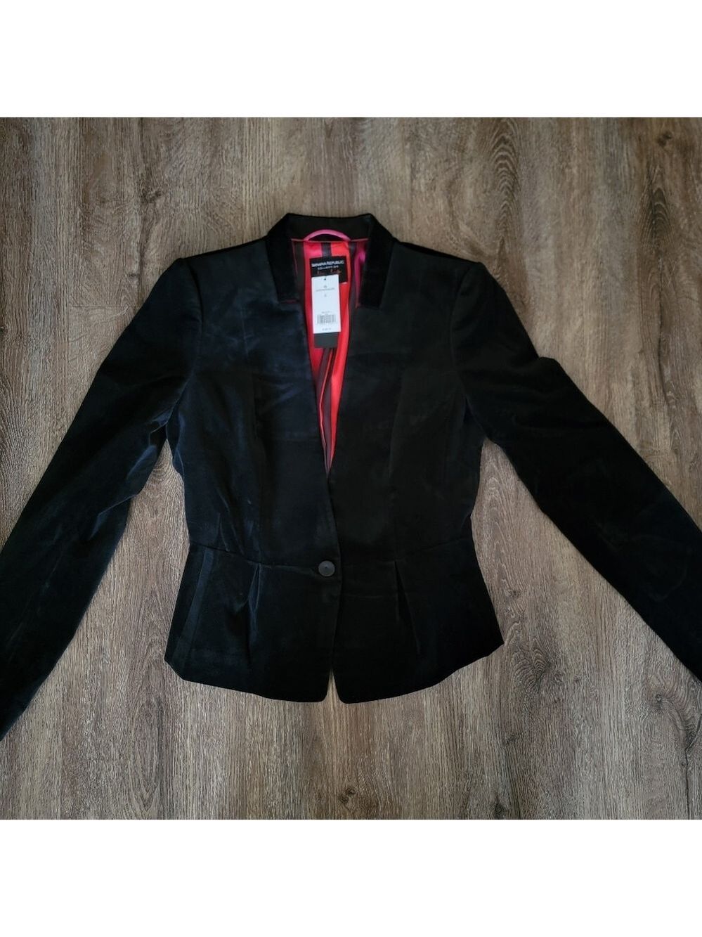 Banana Republic L'Wren Scott Velvet Blazer NEW #3062